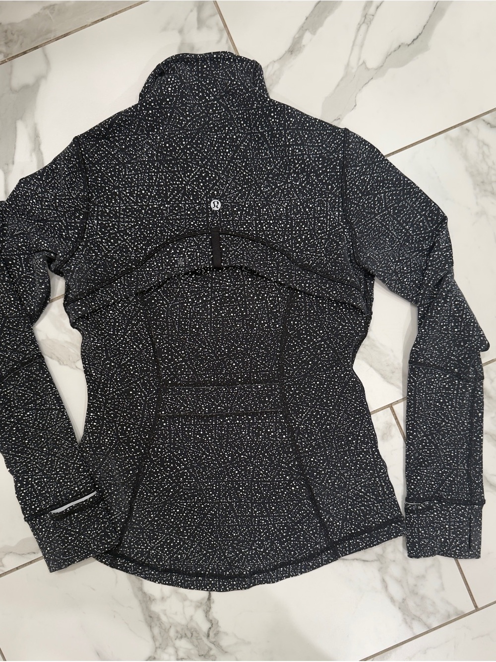 lululemon athletica Black with White Speckle Utility Jacket - Women